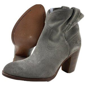 Womens Frye Boots Size 10 Ilana‎ Short Dark Grey Oi